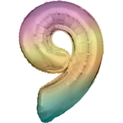 Pastel Rainbow óriás szám...