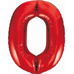 Red, Piros 0-ás szám fólia...