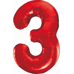 Red, Piros 3-as szám fólia...