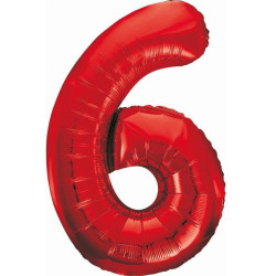 Red, Piros 6-os szám fólia...