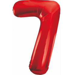 Red, Piros 7-es szám fólia...