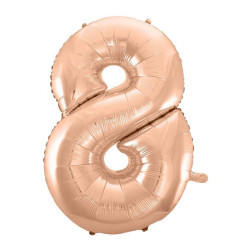 Rose Gold 8-as szám fólia...