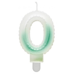 White-Green Ombre,...