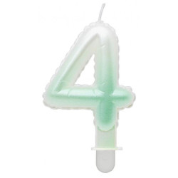 White-Green Ombre,...