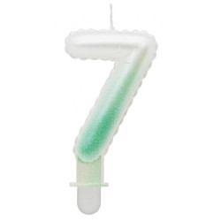 White-Green Ombre,...