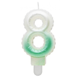 White-Green Ombre,...