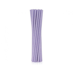 Lilac, Lila papír szívószál...