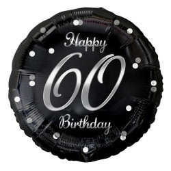 Happy Birthday Black-Silver...