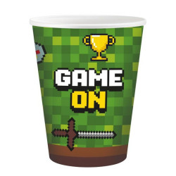 Game On papír pohár 6 db-os...