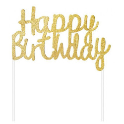 Happy Birthday Gold torta...