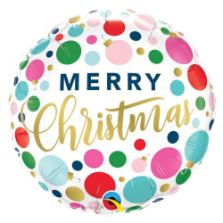 Merry Christmas Dots fólia...