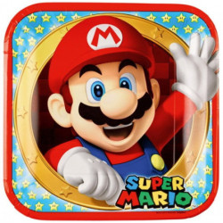 Super Mario papírtányér 8...
