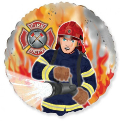 Fireman, Tűzoltó fólia lufi...