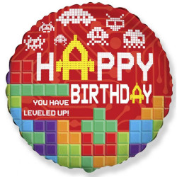 Happy Birthday Bricks fólia...