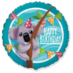 Happy Birthday Koala fólia...