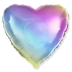 Pastel Rainbow Heart,...