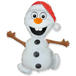 Snowman, Hóember fólia lufi...