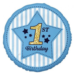 1st Birthday Blue, Első...