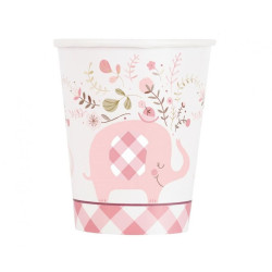 Floral Elephant Pink,...