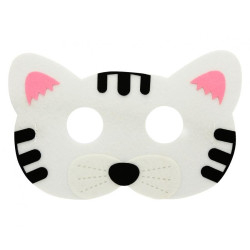 Cat, Cicás filc maszk 18 cm