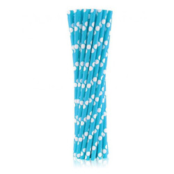 Blue Polka Dots, Kék papír...