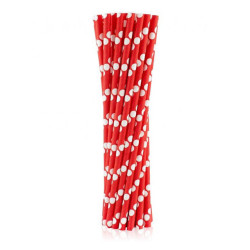 Red Polka Dots, Piros papír...