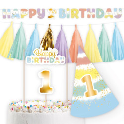 1st Birthday Rainbow...