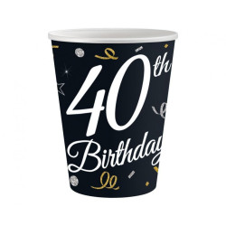 B&C Happy Birthday 40 papír...