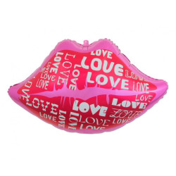 Lips and Love fólia lufi 62 cm