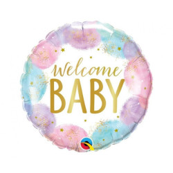 Welcome Baby Watercolor...