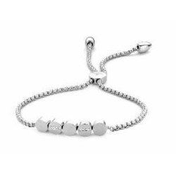 Victoria Ezüst színű köves...