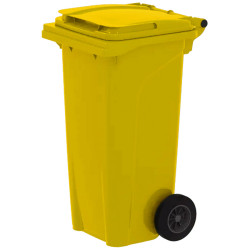 Háztartási kuka 120 L SÁRGA...