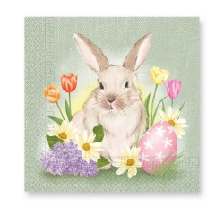 Bunny and Flowers, Húsvét...