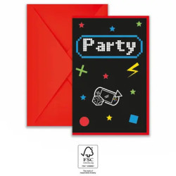 Gaming Party Party meghívó...