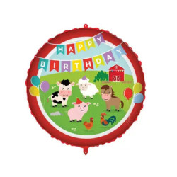 Happy Birthday Farm fólia...
