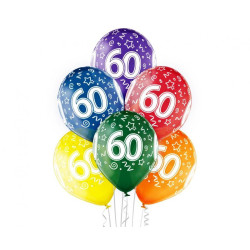 Colorful Happy Birthday 60...