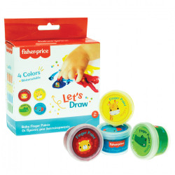 Fisher-Price baba ujjfesték...