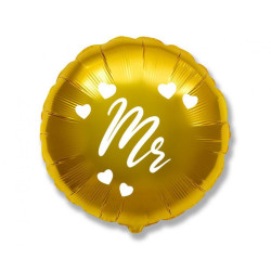 Gold, Arany Mr fólia lufi...