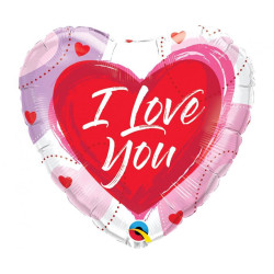 I Love You Cartoon fólia...