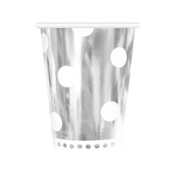B&C Polka Dots Silver,...