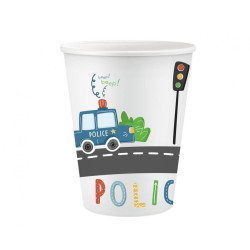 Police, Rendőr papír pohár...
