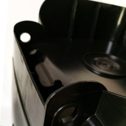 Háztartási kuka 80L-es, szürke, kerekes, műanyag - [TM]