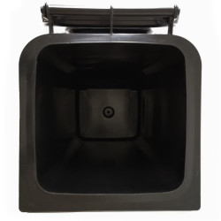 Háztartási kuka 80L-es, szürke, kerekes, műanyag - [TM]