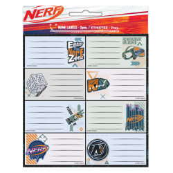 Nerf füzetcímke 16 db-os