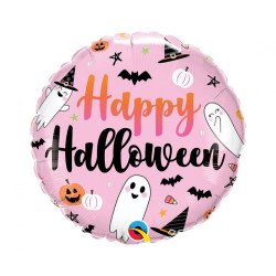 Happy Halloween Cute Ghost...