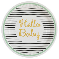 Hello Baby papírtányér 8...