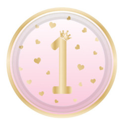 Pink Ombre Első születésnap...