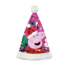 Peppa malac mikulás sapka