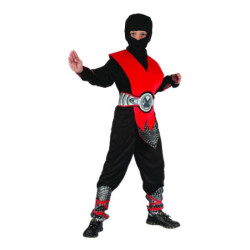 Red Ninja jelmez 110/120 cm