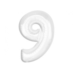 B&C White, Fehér 9-es szám...